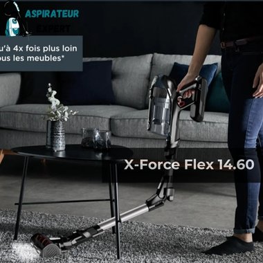 Test et avis de l'aspirateur X-Force Flex 14.60 Animal de la marque Rowenta