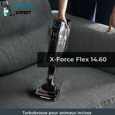 Test et avis de l'aspirateur X-Force Flex 14.60 Animal de la marque Rowenta
