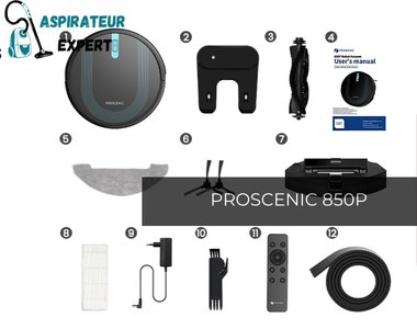 Test et avis de l'aspirateur PROSCENIC 850P