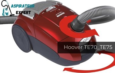 Analyse et avis de l'aspirateur TE70_TE75 de la marque Hoover