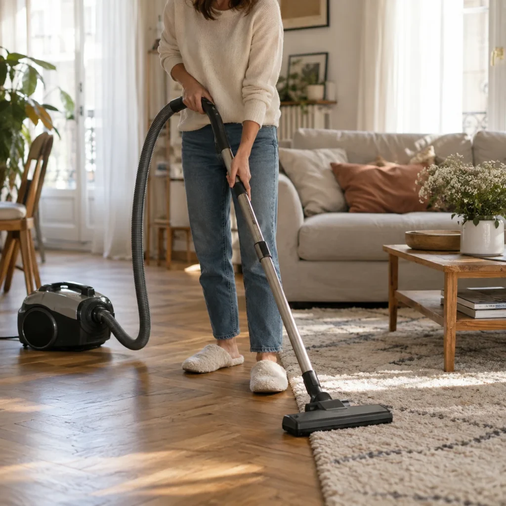 Aspirateur en situation, Aspirateur Expert