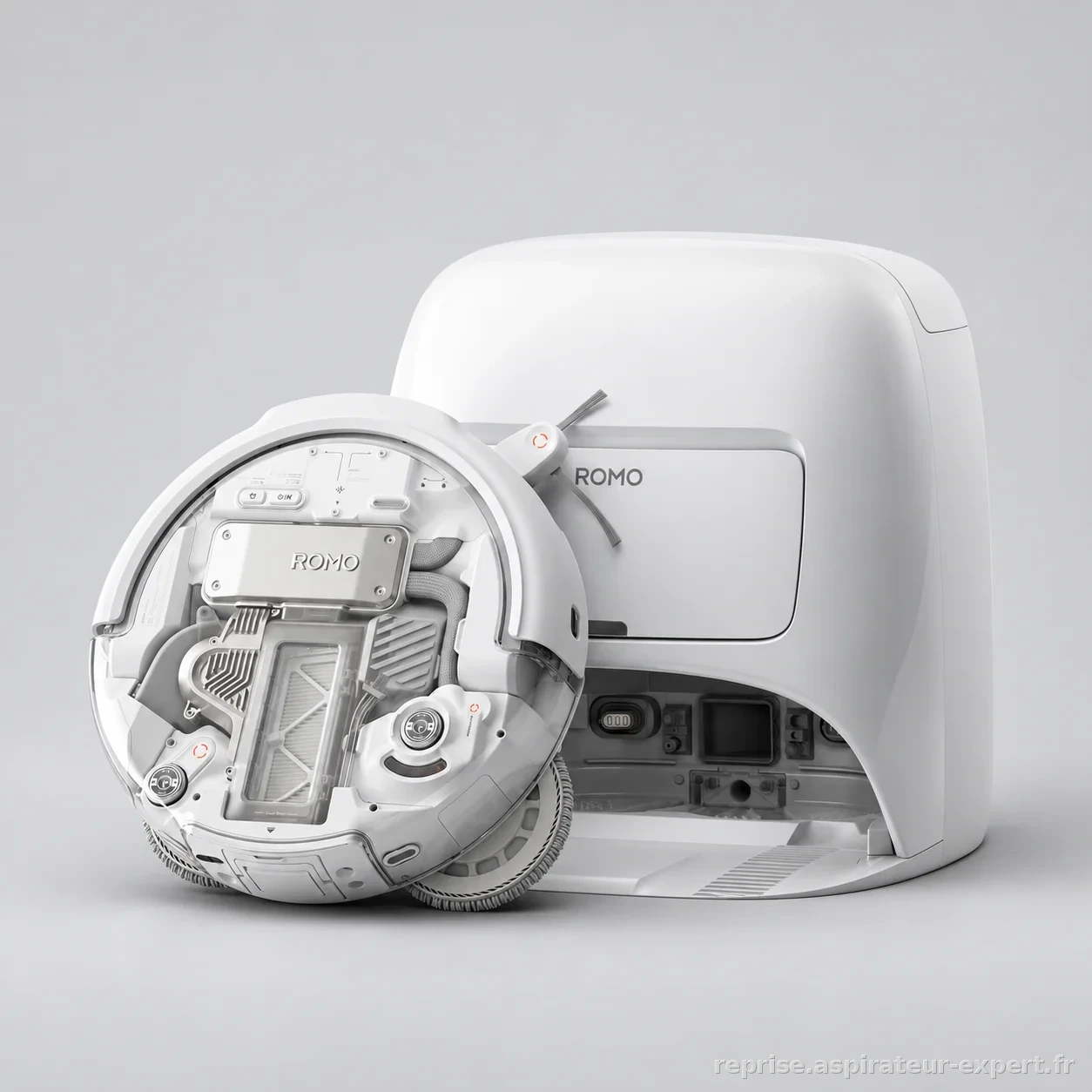 DJI Romo A, packshot studio