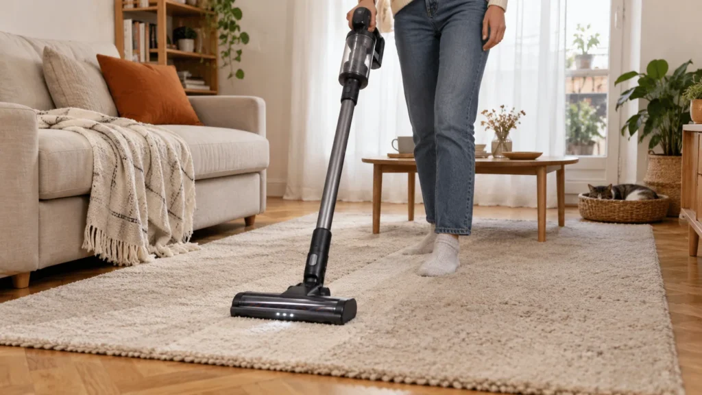 Surfaces à nettoyer : Pour tapis